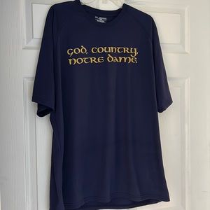 Under Armour Notre Dame shirt size 2XL